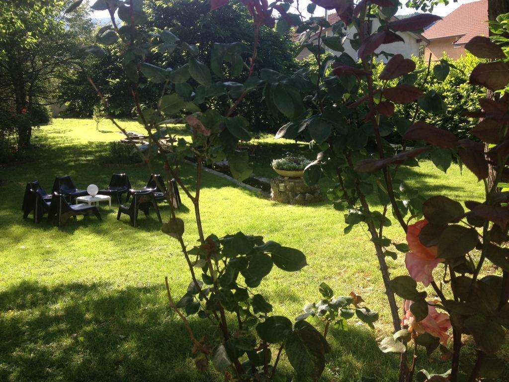 Logis Hotel Restaurant Le Castel Fleuri Saint-Jean-en-Royans Exteriér fotografie